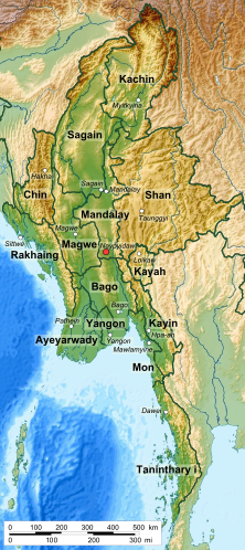 Administrative divisions of Myanmar